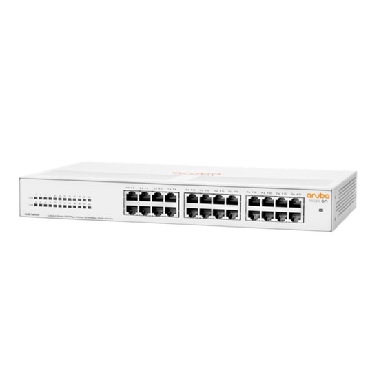 HPE Aruba Instant On 1430-24G (R8R49A) Switch - 24 Port Gigabit, Yönetilemez, Tak Çalıştır, Rackmount