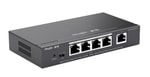 Ruijie Reyee RG-ES205GC-P 5 Port Gigabit Cloud Yönetilebilir PoE Switch - 4xPoE, 54W PoE Güç, Metal Kasa, 1Gbps Hız