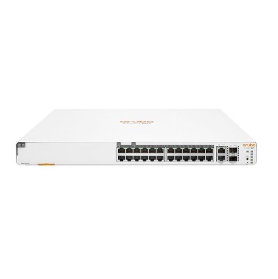 HPE Aruba Instant On 1960 (JL807A) Switch - 24G Port 370W PoE+, 2xSFP+, 2x 10GBASE-T Port, Yönetilebilir Akıllı Anahtar