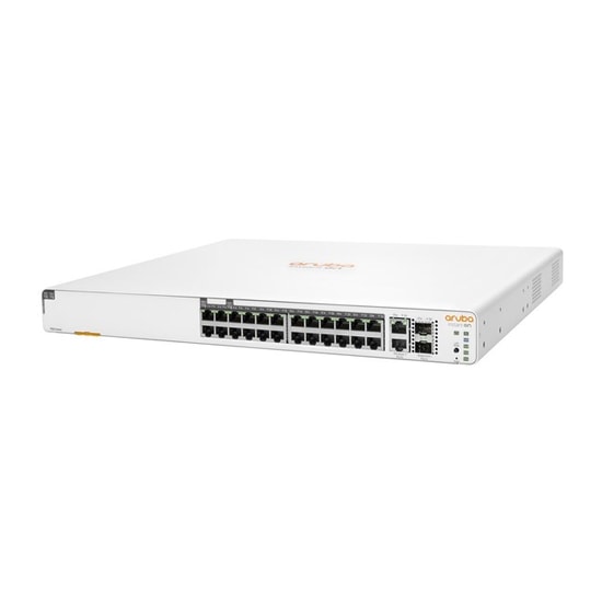 HPE Aruba Instant On 1960 (JL807A) Switch - 24G Port 370W PoE+, 2xSFP+, 2x 10GBASE-T Port, Yönetilebilir Akıllı Anahtar