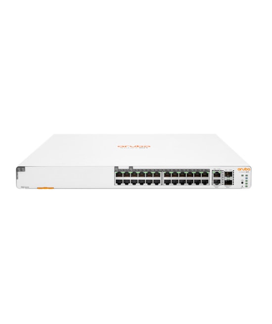 HPE Aruba Instant On 1960 (JL807A) Switch - 24G Port 370W PoE+, 2xSFP+, 2x 10GBASE-T Port, Yönetilebilir Akıllı Anahtar