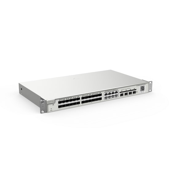 Ruijie Reyee RG-NBS3200-24SFP/8GT4XS Yönetilebilir Switch - 24xSFP, 8xGigabit, 4x10G SFP+ Uplink, L2 Rackmount