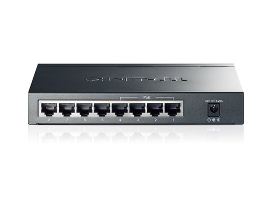 TP-LINK TL-SG1008P 8 Port Gigabit Switch (4 PoE+ Portu) - 10/100/1000Mbps, 64W PoE Özelliği
