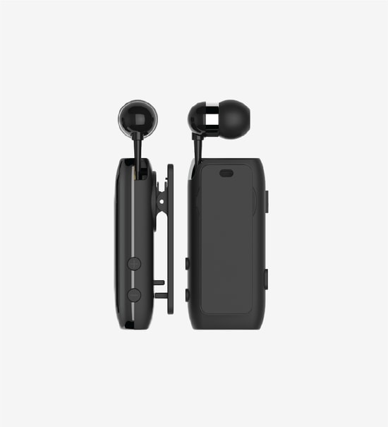 LinkTech V80 Makaralı Titreşimli Gri Bluetooth Kulaklık (LPH-V80/SILVER) - 20 Saat Kullanım, Bluetooth 5.2, Mikrofonlu