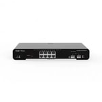 Ruijie RG-NBS3100-8GT2SFP-P-V2 8 Port Gigabit Yönetilebilir PoE Switch - 2xSFP Uplink, L2, 125W, Rackmount Tasarım