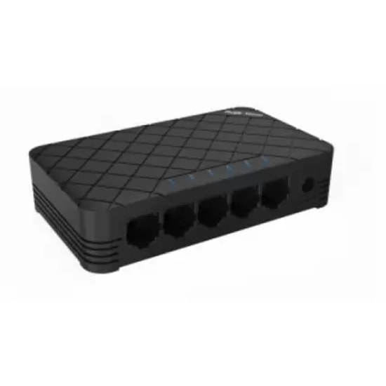 Ruijie Reyee RG-ES05G 5 Port Gigabit Switch - 10/100/1000 Mbps, Plastik Kasa Tasarımı, Tak Çalıştır, Masaüstü Kullanım