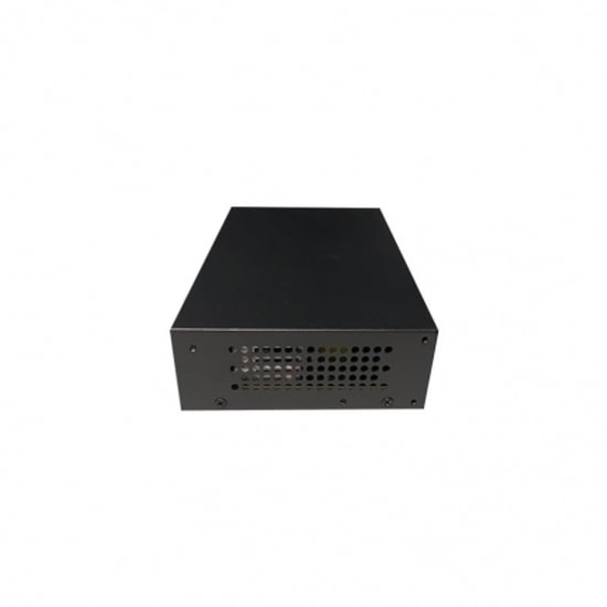 Uranium POE-G8002-96W 8 Port Gigabit PoE Switch - 2x Gigabit RJ45 Uplink, 96W Güç, Realtek Yonga Seti, Metal Kasa