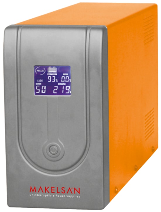 Makelsan Lion MU02000L11EA005 2200VA Line-Interactive 1/1 Kesintisiz Güç Kaynağı UPS - 2x9Ah Akü, 5-10 Dakika Besleme