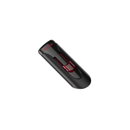 SanDisk Cruzer Glide 32 GB USB 3.0 Flash Bellek (SDCZ600-032G-G35) - Siyah, Kızaklı Tasarım, Şifre Korumalı, NAND