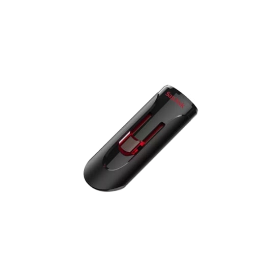 SanDisk Cruzer Glide 32 GB USB 3.0 Flash Bellek (SDCZ600-032G-G35) - Siyah, Kızaklı Tasarım, Şifre Korumalı, NAND