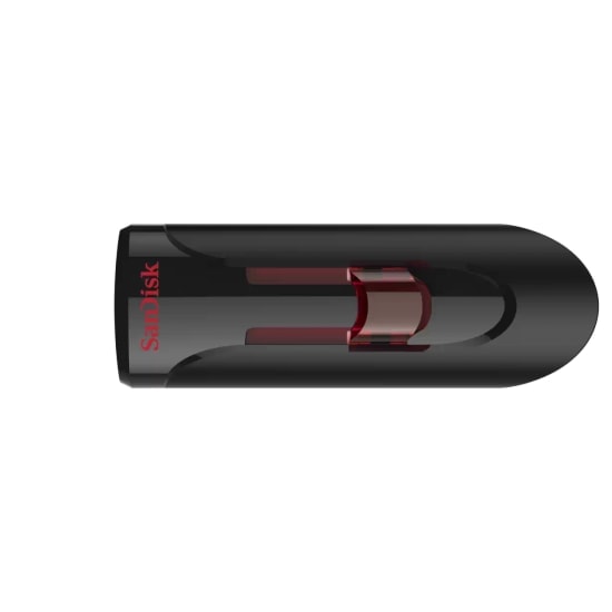 SanDisk Cruzer Glide 32 GB USB 3.0 Flash Bellek (SDCZ600-032G-G35) - Siyah, Kızaklı Tasarım, Şifre Korumalı, NAND