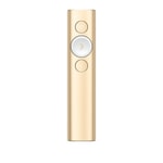 Logitech Spotlight Altın Rengi Kablosuz Sunum Kumandası (910-004862) - Wi-Fi 2.4 GHz + Bluetooth, USB-C Şarj, 30m Menzil