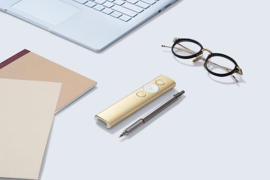 Logitech Spotlight Altın Rengi Kablosuz Sunum Kumandası (910-004862) - Wi-Fi 2.4 GHz + Bluetooth, USB-C Şarj, 30m Menzil