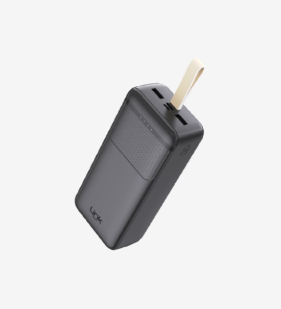 LinkTech LPB-EP93 Strong Beyaz 27000mAh Powerbank - Çift USB-A Çıkışlı, ABS Yanmaz Kasa
