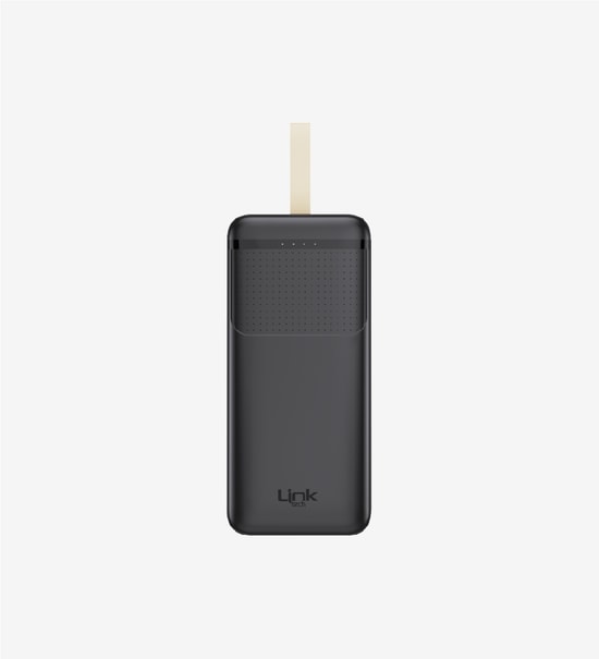 LinkTech EP93 Strong Siyah 27000mAh Powerbank - Akıllı LED Gösterge, Çift USB Çıkışlı, ABS Yanmaz Kasa