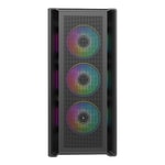 Frisby FC-9445G 850W 80+ Bronze RGB Siyah Oyuncu Kasası - 4x120mm Fan, Temperli Cam, Mesh, USB 3.0, ATX Mid Tower Kasa