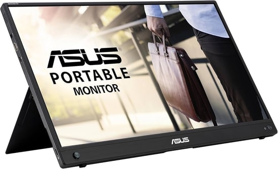 ASUS ZenScreen MB16AWP 15.6 IPS Taşınabilir Monitör - 1920x1080, 5ms, 60Hz, Kablosuz, Dahili Batarya, Mini-HDMI, USB-C