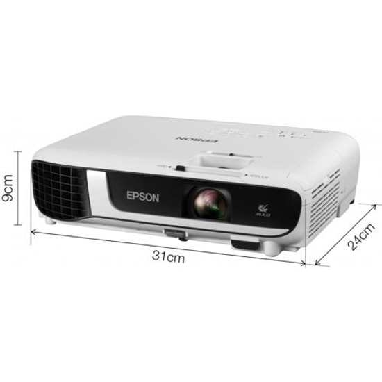 Epson EB-W51 4000 Lümen LCD Projeksiyon Cihazı - 1280x800, 16.000:1 Kontrast, 12.000 Saat Lamba Ömrü, HDMI, USB, 3LCD