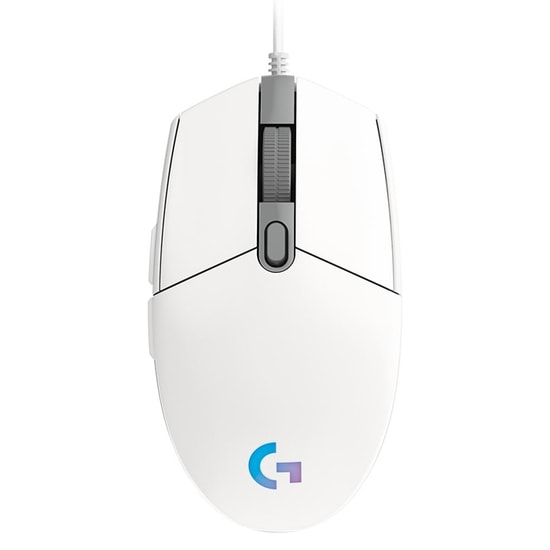 Logitech G G102 LIGHTSYNC Kablolu Beyaz Oyuncu Mouse (910-005824) - 8000 DPI, RGB Aydınlatmalı, Hızlı Tepki