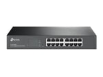 TP-LINK TL-SG1016DE 16 Port Gigabit Easy Smart Switch - 10/100/1000Mbps, Döngü Önleme, QoS ve Enerji Tasarruflu