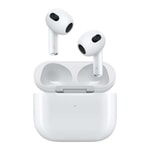 Apple AirPods (3. Nesil) Beyaz Kablosuz Kulaklık (MME73TU/A) - Lightning Şarj Kutusu, Uzamsal Ses, Adaptif EQ