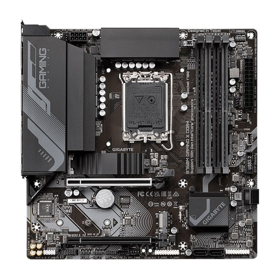 GIGABYTE B760M GAMING X AX DDR4 Anakart: LGA1700, DDR4 5333MHz, Intel XMP, HDMI, 2xM.2, USB 3.2, 2.5G LAN, MicroATX