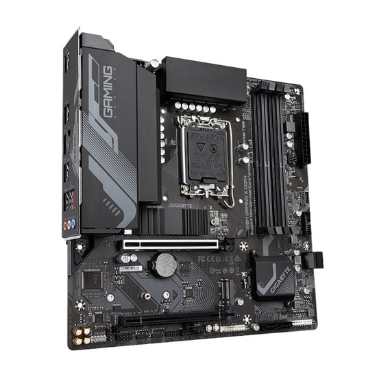 GIGABYTE B760M GAMING X AX DDR4 Anakart: LGA1700, DDR4 5333MHz, Intel XMP, HDMI, 2xM.2, USB 3.2, 2.5G LAN, MicroATX