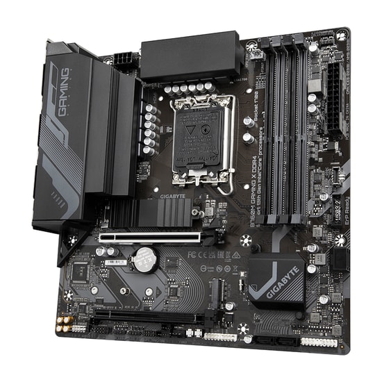 GIGABYTE B760M GAMING X AX DDR4 Anakart: LGA1700, DDR4 5333MHz, Intel XMP, HDMI, 2xM.2, USB 3.2, 2.5G LAN, MicroATX