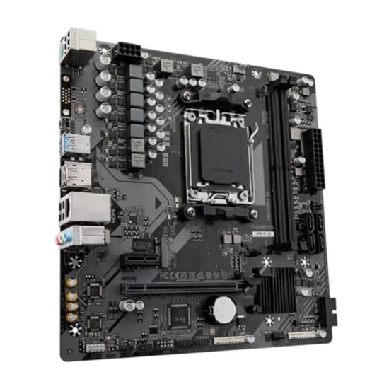 GIGABYTE A620M-H AM5 DDR5 Anakart: 6400MHz, HDMI/DP, M.2, USB 3.2, Ryzen 7000/8000/9000 Serisi İşlemci Desteği, mATX