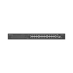 Ruijie Reyee RG-ES126S-P 24 Port 10/100 Mbps 370W PoE Yönetilemez Switch - 2x Gigabit Uplink, SFP, Metal Kasa, Rackmount