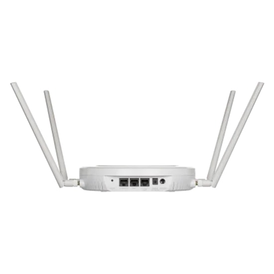 D-Link DWL-8620APE Access Point - AC2600, Wave2, 4x4 MU-MIMO, 2 Port Gigabit, Dual Band, Tavan Tipi WiFi Cihazı