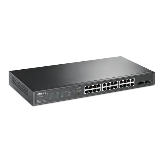 Tp-Link TL-SG2428P 24 Port Gigabit Omada PoE+ Yönetilebilir Switch - 4 SFP Yuvalı, 250W Rack Mount Ağ Anahtarı