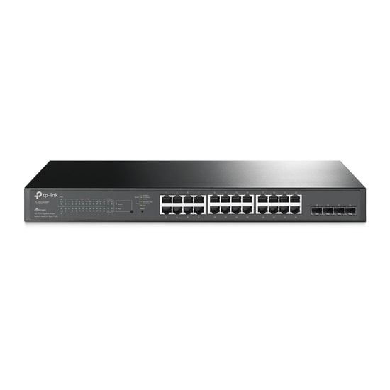 Tp-Link TL-SG2428P 24 Port Gigabit Omada PoE+ Yönetilebilir Switch - 4 SFP Yuvalı, 250W Rack Mount Ağ Anahtarı