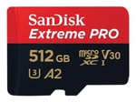 Sandisk SDSQXCD-512G-GN6MA Extremepro Microsd Uhsicard 500gb Kart Bellek - Micro Sd