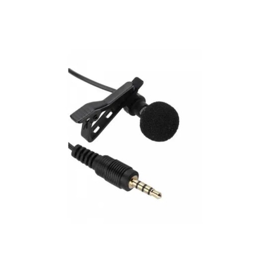 Lavalier JH-043 Yaka Mikrofonu 3.5mm 1.5 Metre - MF100OEM0025 - Net Ses Kaydı ve Kolay Kullanım
