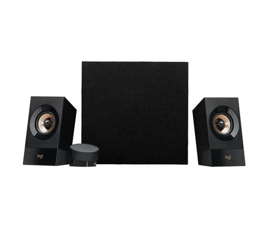 Logitech Z533 Siyah 120W 2.1 Multimedia Hoparlör Sistemi (980-001054) - Güçlü Bas Subwoofer, Kablolu, RMS, AUX, RCA