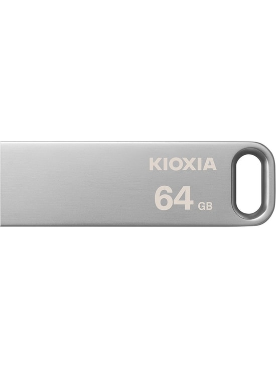 Kioxia TransMemory U366 64GB USB 3.2 Gen 1 Metal Flash Bellek (LU366S064GG4) - 200MB/s Hız, Beyaz