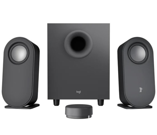 Logitech Z407 Bluetooth 2+1 USB Hoparlör - Siyah (980-001348) - 80W Güç, Kablosuz Kontrol, Subwoofer, PC, Mobil Uyumlu