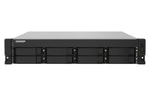 QNAP TS-832PXU-RP 4GB RAM 8 Disk Yuvalı Rack Tipi NAS - DDR4, SFP, 10GbE, 2.5GbE Portlu, 2U, USB 3.2, Alpine AL324