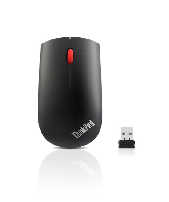 Lenovo ThinkPad Essential Kablosuz Mouse 4X30M56887 - 1200 DPI, Optik Sensör, 12 Ay Pil Ömrü