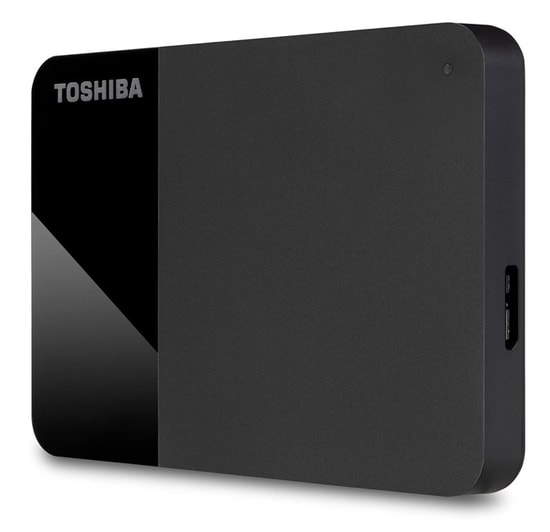 Toshiba Canvio Ready 2TB USB 3.2 Gen1 2.5" Siyah Taşınabilir Disk (HDTP320EK3AA) - USB Micro-B Bağlantılı Harici HDD