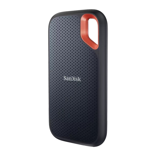 Sandisk 2TB Extreme Taşınabilir SSD (SDSSDE61-2T00-G25) - USB 3.2 Gen2, 1050/1000MBs Veri Hızı, IP55, 256Bit Şifreleme