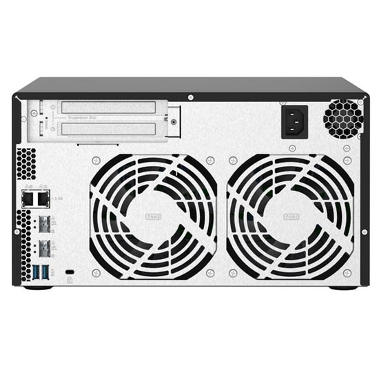 QNAP TS-832PX 4GB RAM 8 HDD Yuvalı Tower NAS Depolama - DDR4, SFP+, 2.5GbE Ethernet, USB 3.2, Alpine AL324