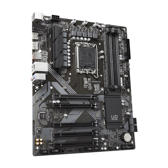 GIGABYTE B760-DS3H-DDR4 Anakart: LGA1700, DDR4 5333MHz(OC), PCIe 4.0 M.2, USB-C 20Gb/s, Akıllı Fan 6, Q-Flash Plus, ATX
