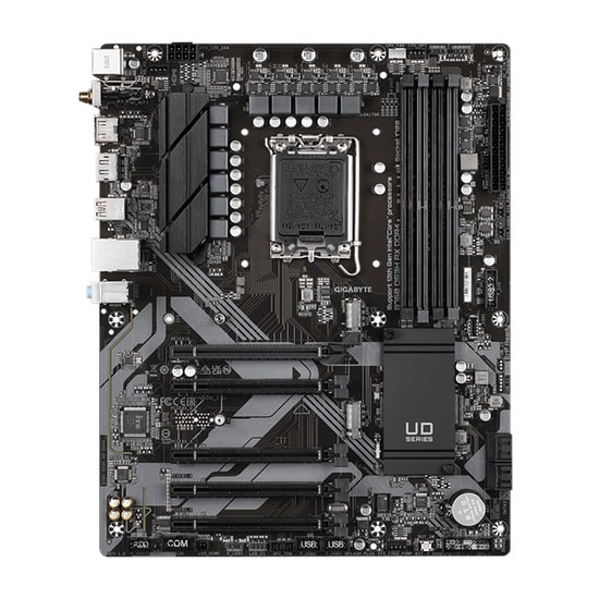 GIGABYTE B760 DS3H AX DDR4 Anakart: LGA1700, DDR4 5333mhz OC, Çift M.2, Wi-Fi 6E, USB 3.2, 2.5GbE LAN, PCIe 4.0, ATX