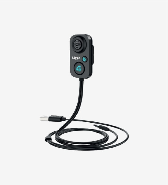 Linktech G5 Siri Ve Google Asistanlı Ekstra Bas 5.1 Bluetooth Ses Alıcısı Araç Aksesuar