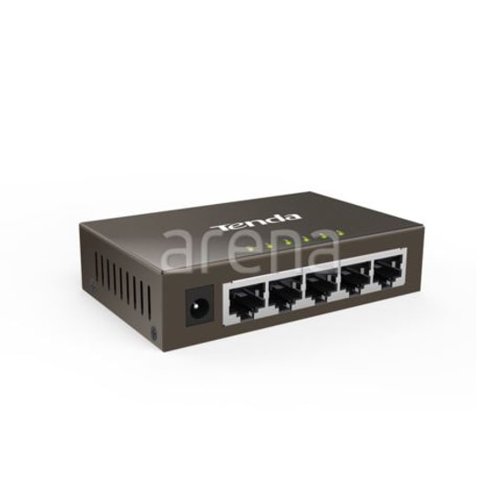 Tenda TEG1005D 5 Port Gigabit Metal Kasa Masaüstü Switch - Tak Çalıştır, Full Hız Bağlantı, Duvara Monte Edilebilir