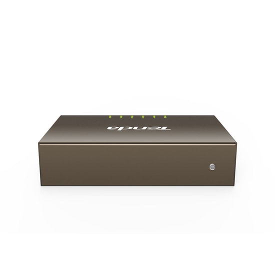 Tenda TEG1005D 5 Port Gigabit Metal Kasa Masaüstü Switch - Tak Çalıştır, Full Hız Bağlantı, Duvara Monte Edilebilir