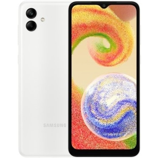 Samsung Galaxy A04 128 GB 4 GB Beyaz Akıllı Telefon (Türkiye Garantili) - 6.5" Ekran, 5000 mAh Pil, 50 MP Çift Kamera