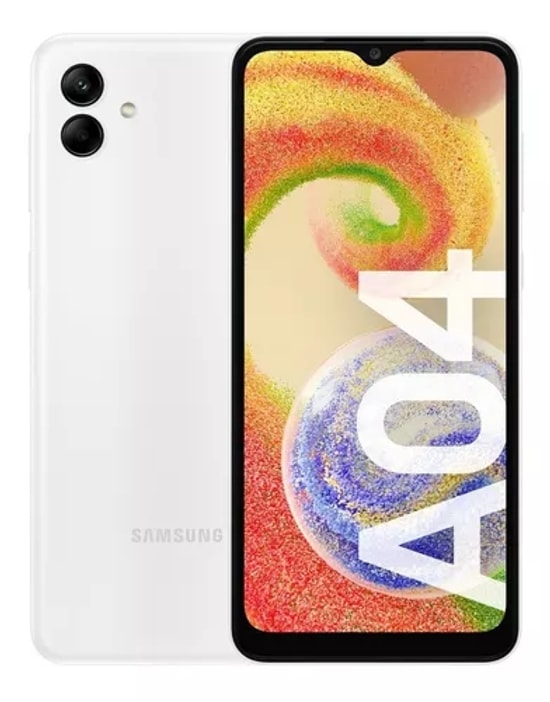 Samsung Galaxy A04 128 GB 4 GB Beyaz Akıllı Telefon (Türkiye Garantili) - 6.5" Ekran, 5000 mAh Pil, 50 MP Çift Kamera